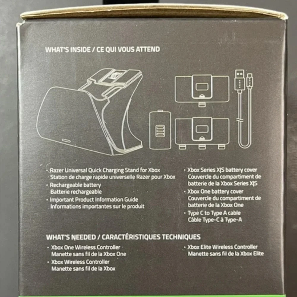 Xbox 20th Anniversary Razer Universal Quick Charging Stand - Black and Green